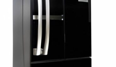 The Allure of Black French Door Refrigerators without Ice Makers